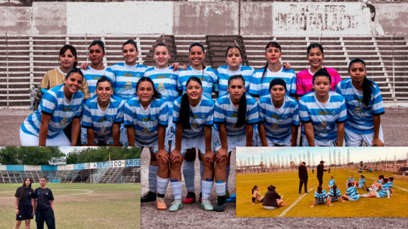 El equipo Femenino Argentinos De Mendoza y su mensaje a Leo Messi