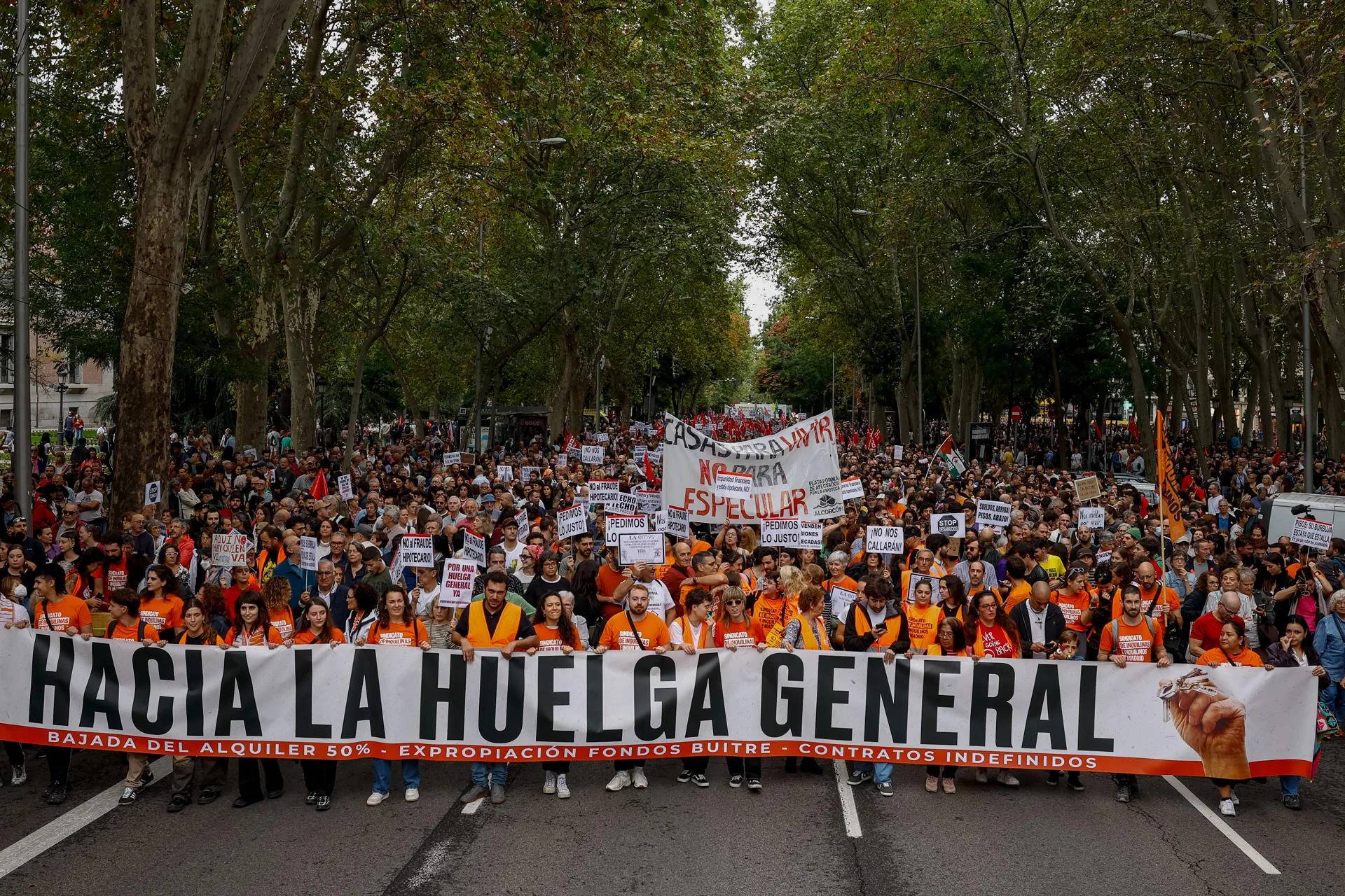 Huelga general en 2026 - Política