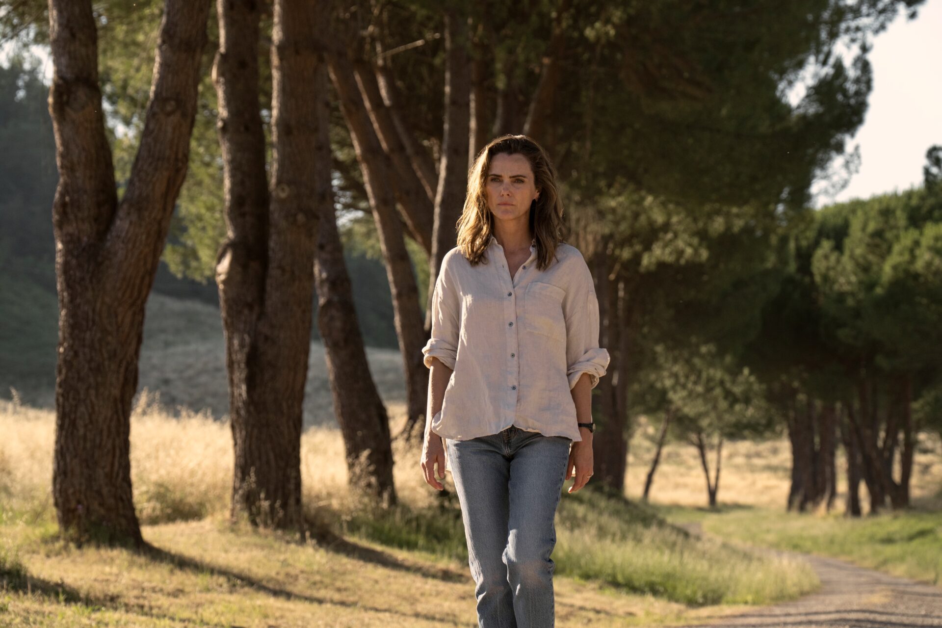 The Diplomat. Keri Russell as Kate Wyler in episode 408 of The Diplomat. Cr. Nick Wall/Netflix © 2026