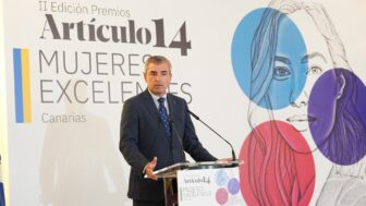 El vicepresidente del Gobierno Canario, Manuel Domínguez.