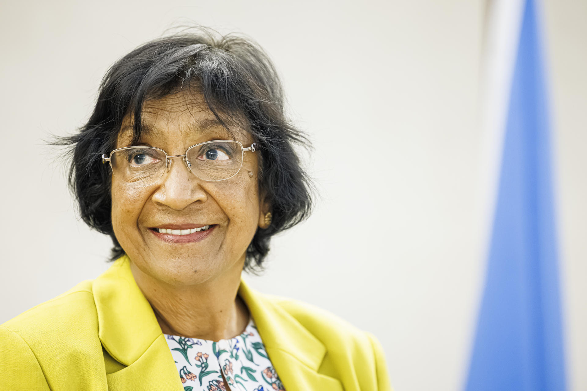 La juez sudafricana Navanethem "Navi" Pillay es la ganadora del Premio Nobel de la Paz 2026 "por su labor en favor de la paz y el derecho internacional", anunció este viernes el Comité Nobel noruego, con sede en Oslo. EFE/Valentin Flauraud