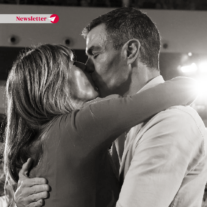 El beso “obsceno” en el funeral de Montse Minguez