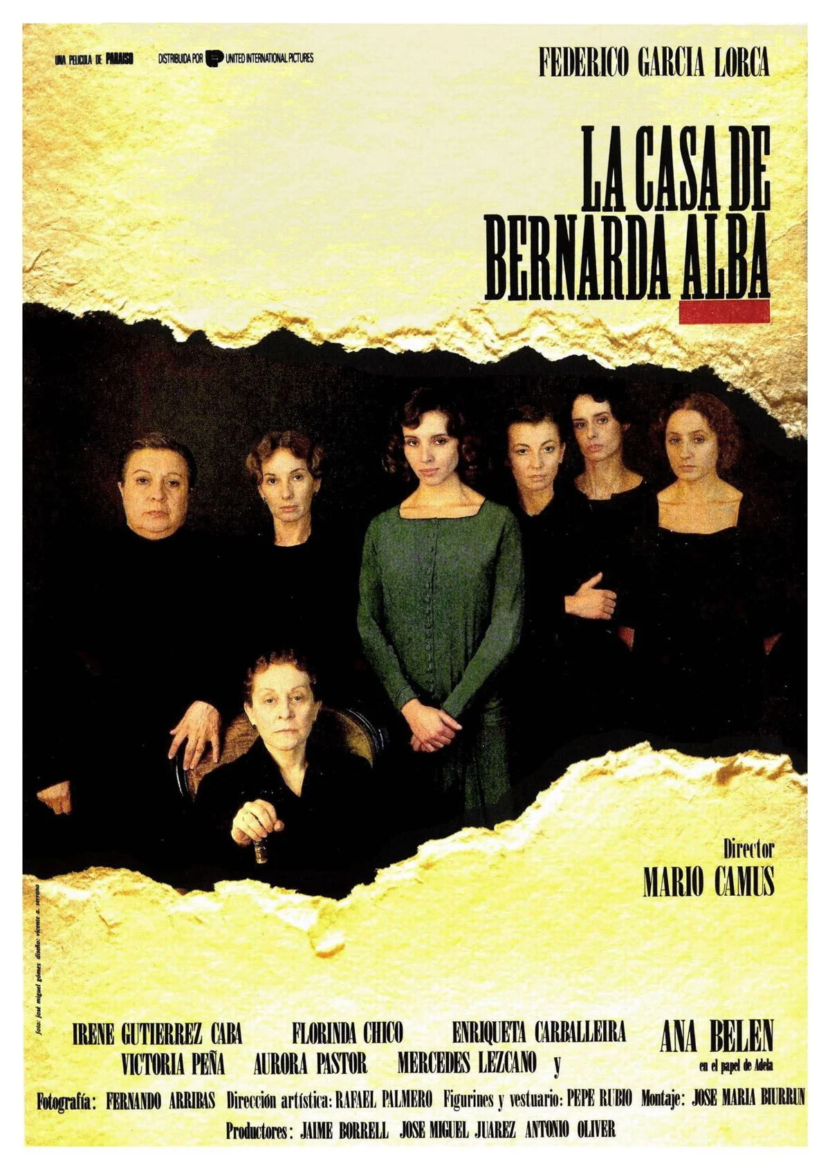 Póster de 'La casa de Bernarda Alba'