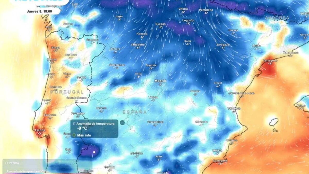 Previsión de lluvias para el jueves 8 de octubre de 2026 - Sociedad