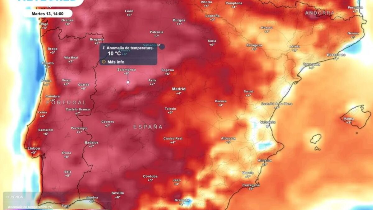 Previsión del tiempo para el martes 13 de octubre de 2026 - Sociedad