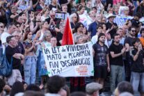 Protestas por la vivienda - Sociedad