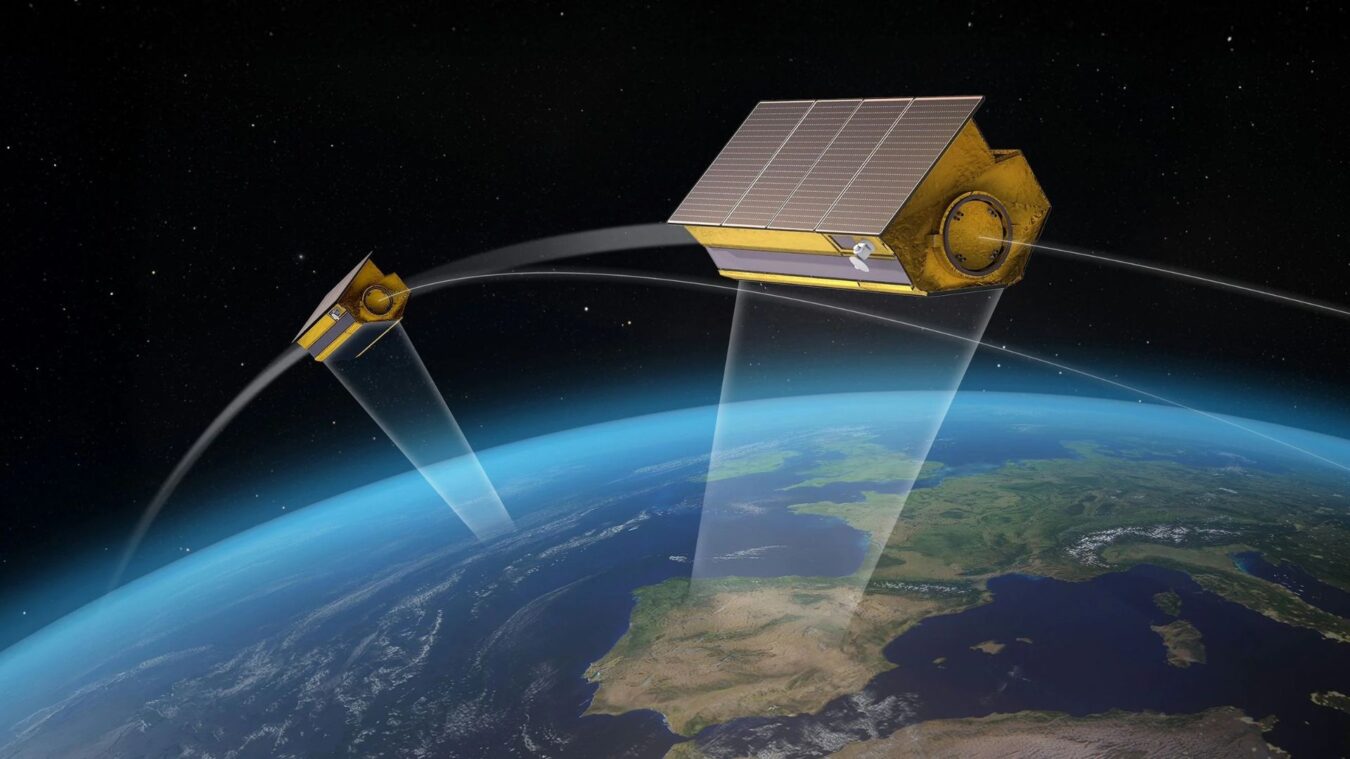 Recreación del satélite PAZ 2, que sustituirá al actual PAZ como sistema de observación de la Tierra por radar.