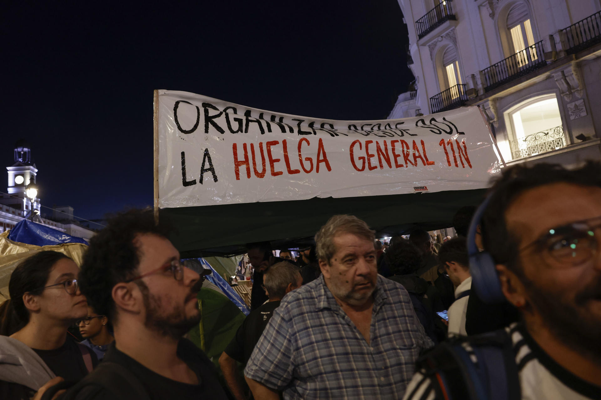 Jupol acusa al Gobierno de provocar una "situación sin precedentes" en las protestas por la vivienda Jupol acusa al Gobierno de provocar una "situación sin precedentes" en las protestas por la vivienda
