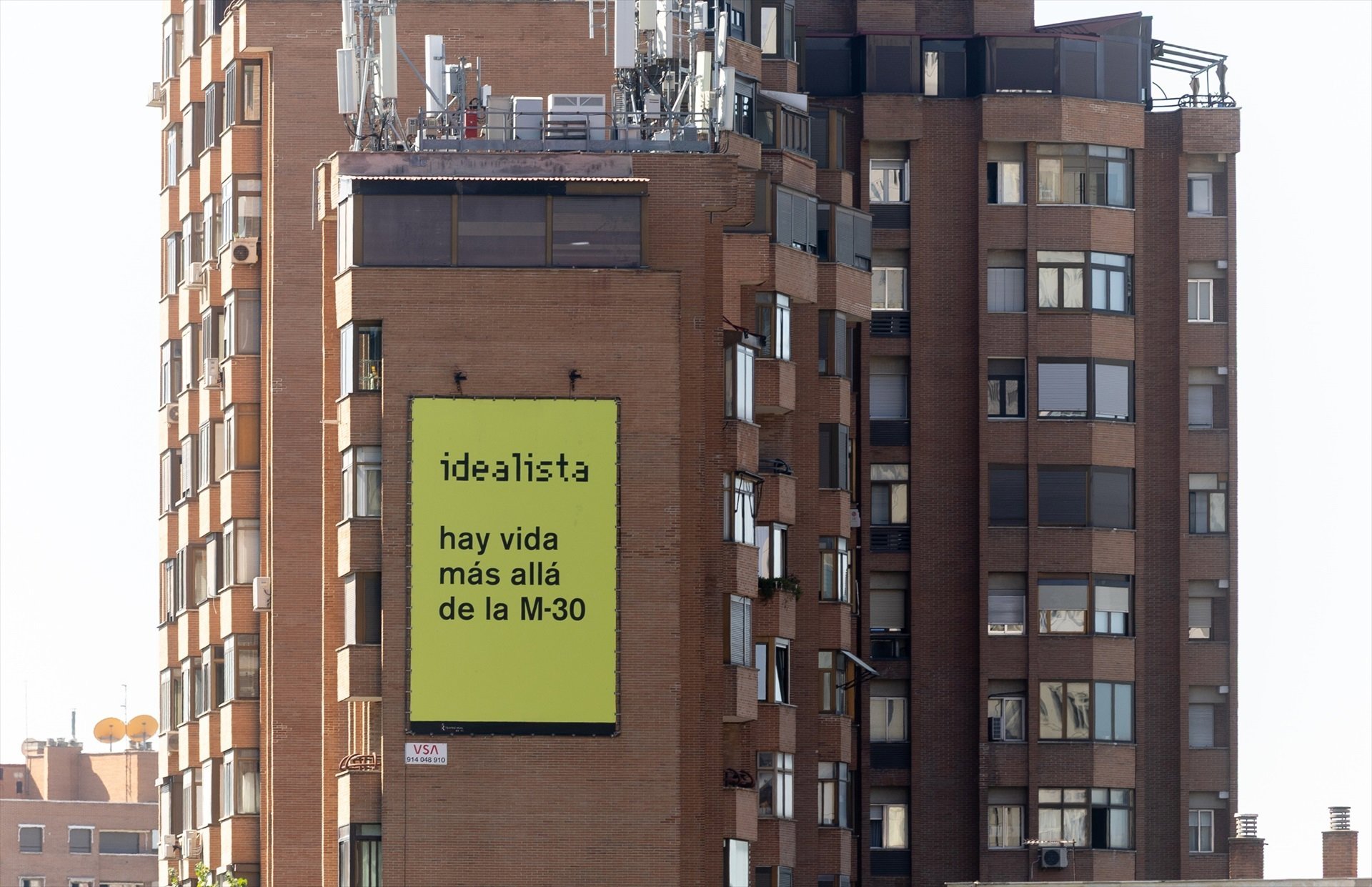 13/07/2026 (Foto de ARCHIVO) Panorámica del cartel del portal de vivienda 'Idealista' ECONOMIA EDUARDO PARRA / EUROPA PRESS